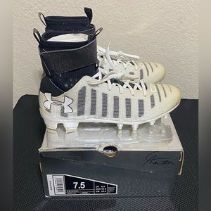 Mens Under Armour C1N MC Football Cleats sz 7.5 Cam Newton
